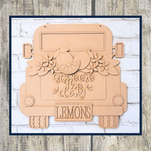 Load image into Gallery viewer, Lemon Truck DIY Door Hanger