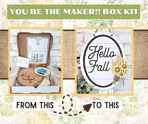 You Be The Maker Box Kit - September