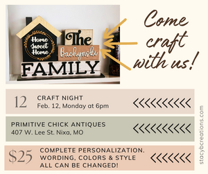 Craft Night - February 12th