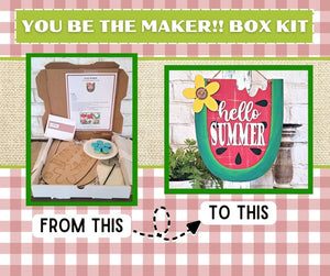 You Be The Maker Box Kit - May