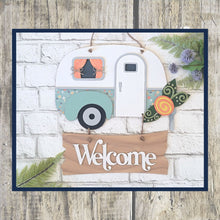 Load image into Gallery viewer, Vintage Camper Hanger DIY