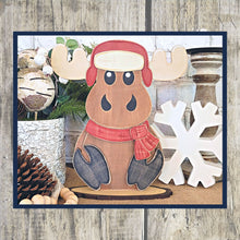 Load image into Gallery viewer, Winter Woodland Friends Shelf Sitter