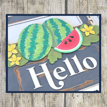 Load image into Gallery viewer, Watermelon Truck DIY Door Hanger