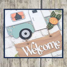 Load image into Gallery viewer, Vintage Camper Hanger DIY