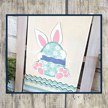 Load image into Gallery viewer, Interchangeable Wooden Tea Towel Ladder - Bunny