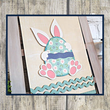 Load image into Gallery viewer, Interchangeable Wooden Tea Towel Ladder - Bunny