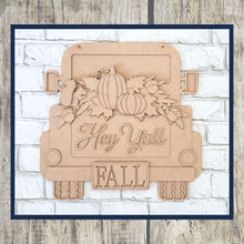 Load image into Gallery viewer, Fall Truck DIY Door Hanger