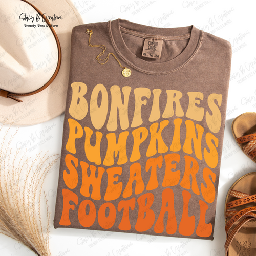 Bonfires, Pumpkins, Sweaters, Football