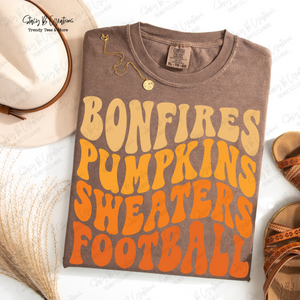 Bonfires, Pumpkins, Sweaters, Football