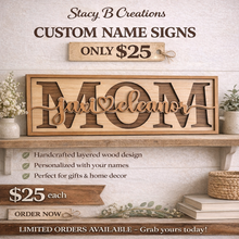 Load image into Gallery viewer, Custom Name Sign