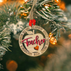 2023 Teacher Ornament