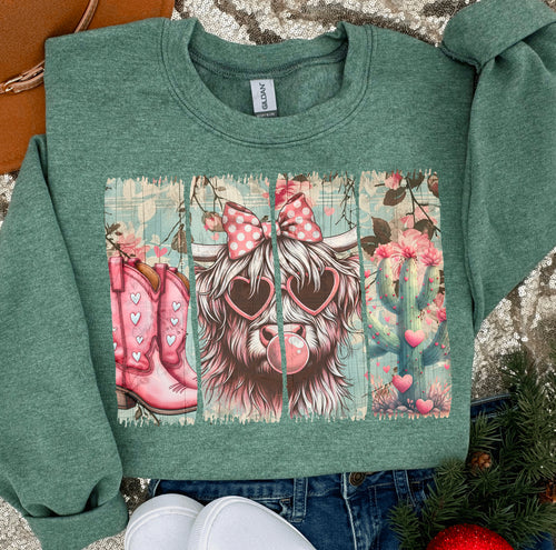 Valentine Highland Cow