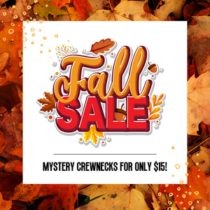 Fall Mystery Crewneck Sale