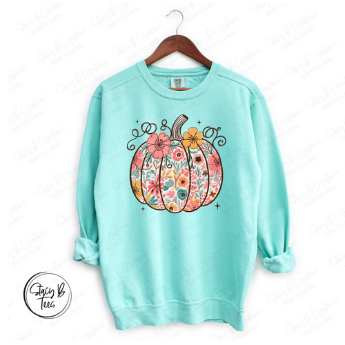Floral Pumpkin