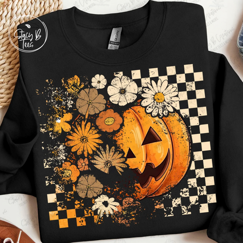 Floral Pumpkin