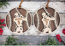 Load image into Gallery viewer, Personalized Sport Ornament