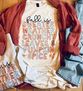 Fall is.....