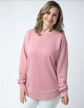 Load image into Gallery viewer, Vintage Wash Pullover - Dusty Pink