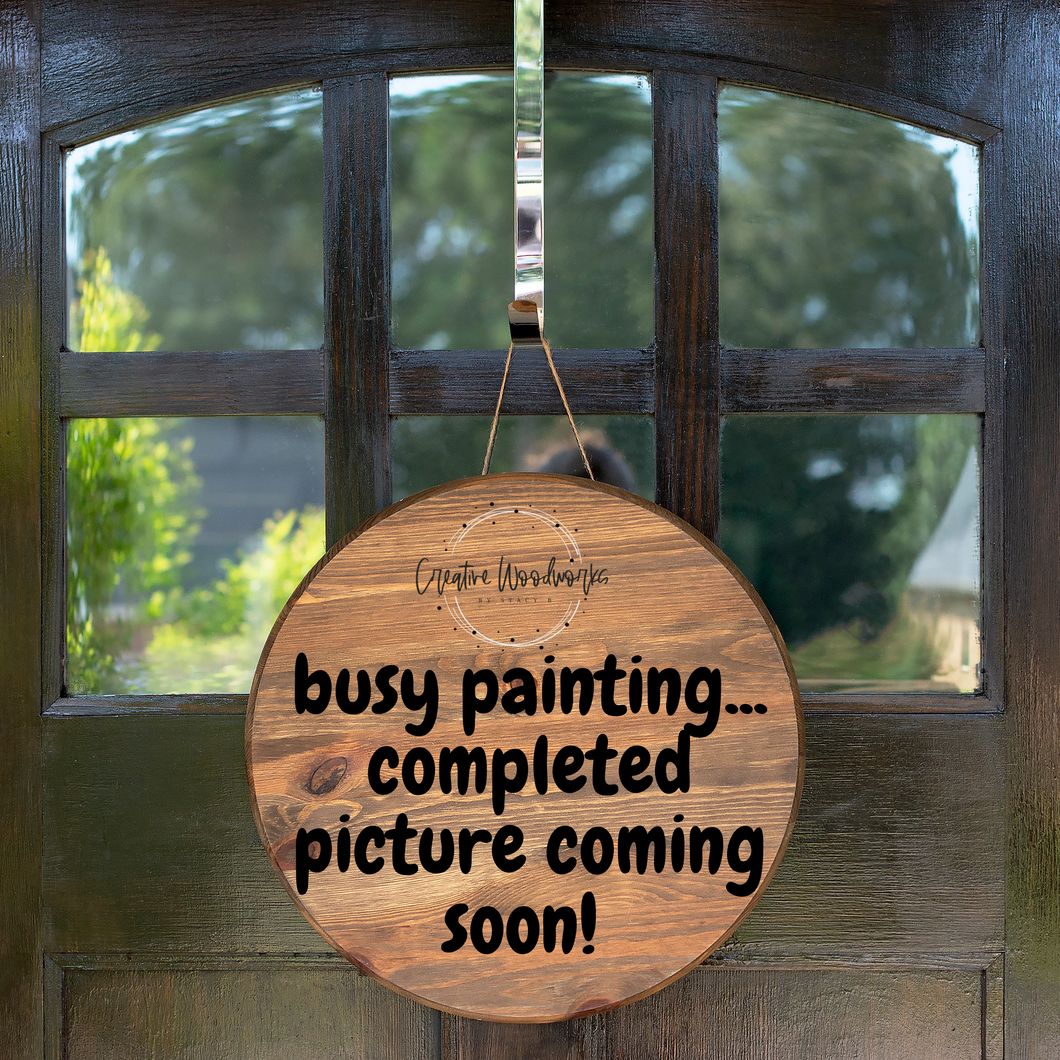 Hello Fall Scarecrow Gnome Door Hanger DIY Kit