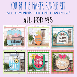 You Be The Maker Box Kit Bundle - Save $65!