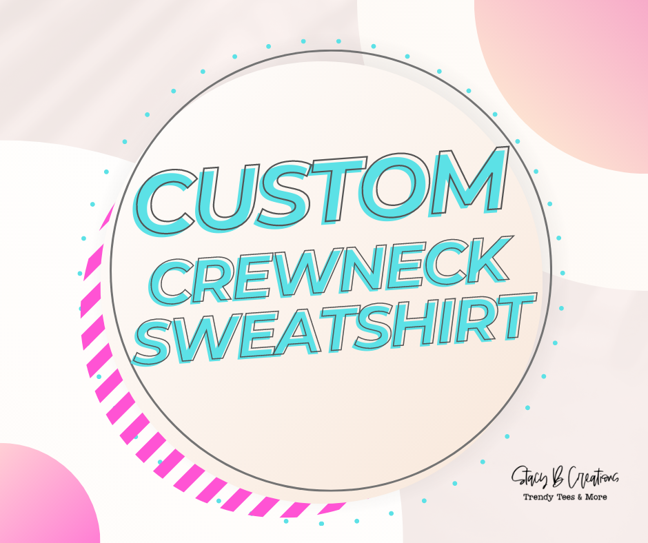 Custom Crewneck Sweatshirt - Comfort Colors