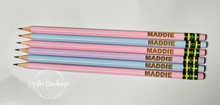 Load image into Gallery viewer, Personalized Pencils