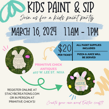 Load image into Gallery viewer, Kids Paint &amp; Sip  - March 16th