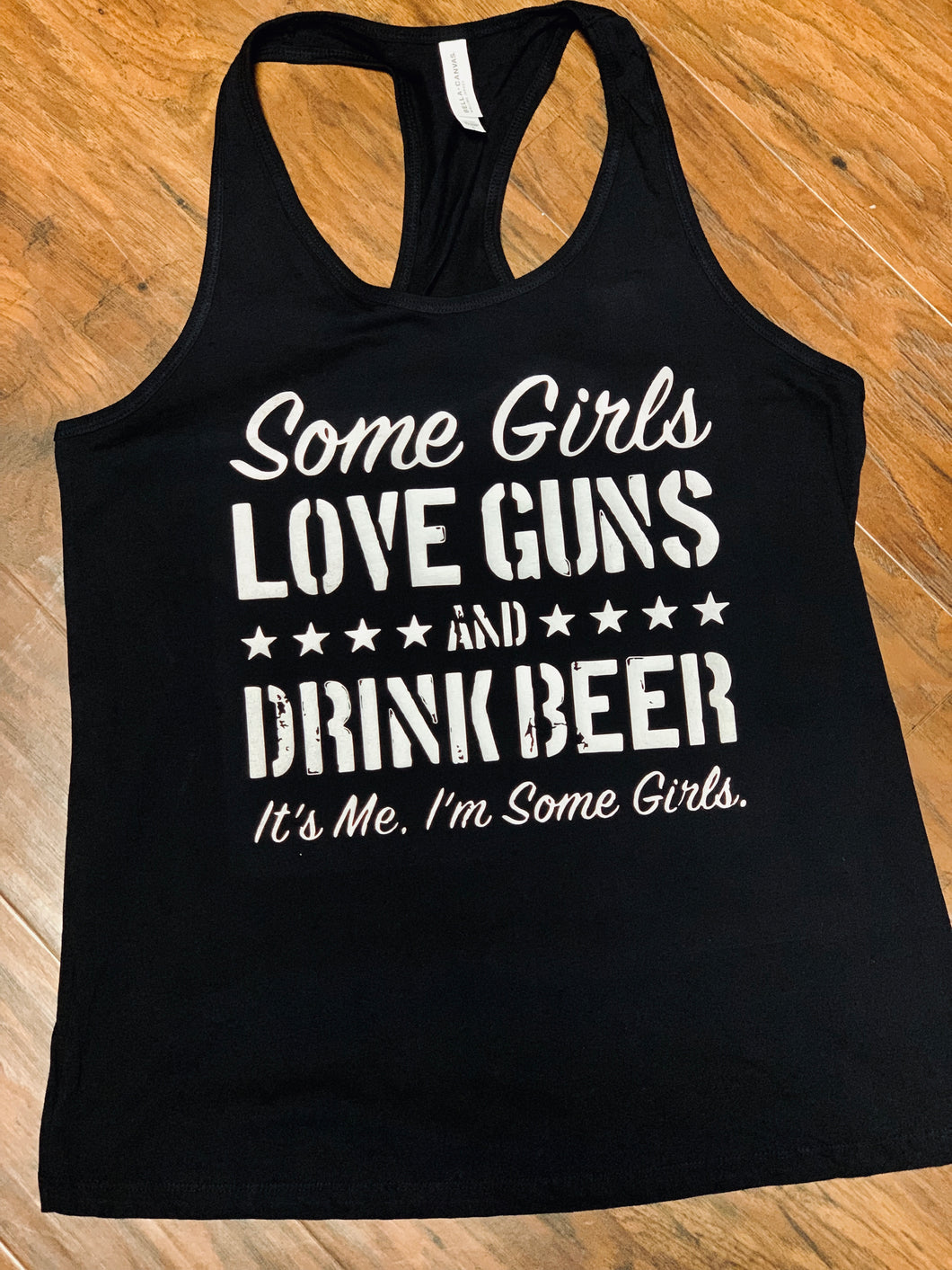 Some girls love guns and drink beer