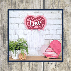 Macrame Heart - Kid friendly