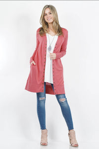Snap Button Cardigan