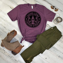 Load image into Gallery viewer, Lashes &amp; Coffee short sleeve