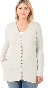Snap Button Cardigan