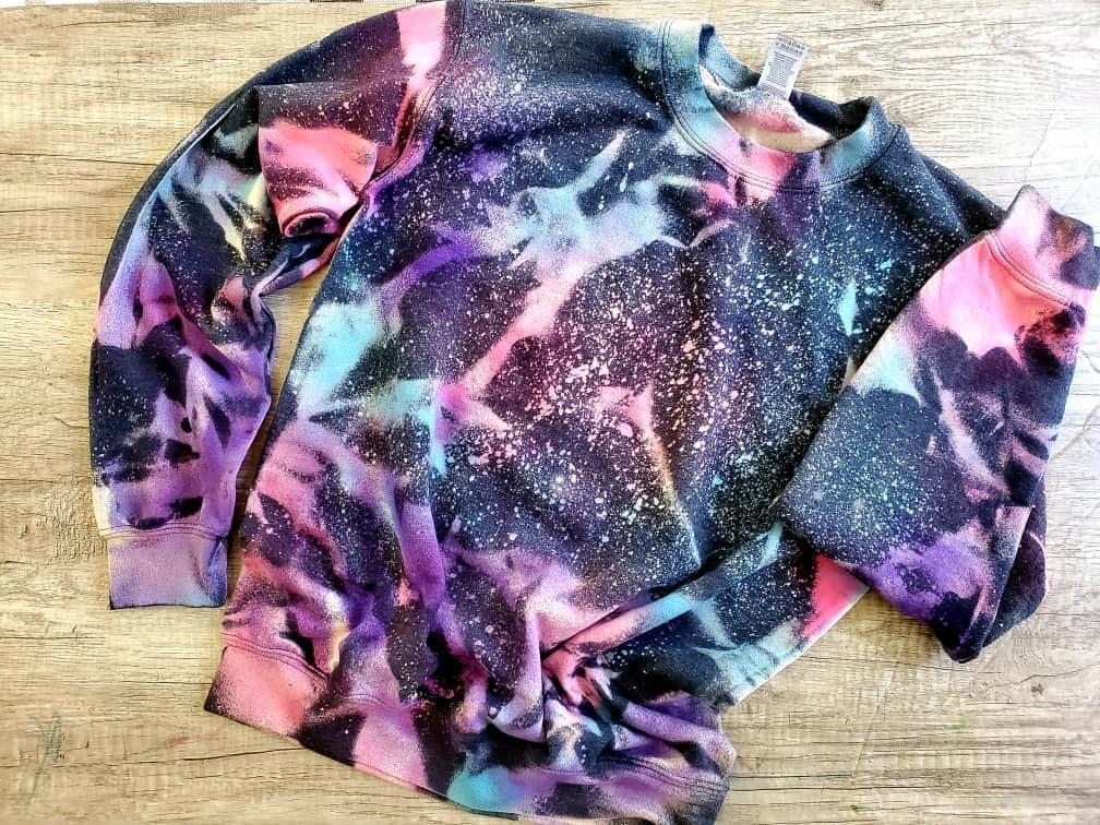 Galaxy Tie Dye Sweathshirt