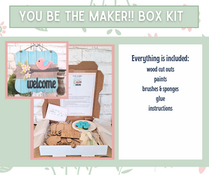 You Be The Maker Box Kit - January
