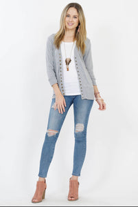 Snap Button Cardigan