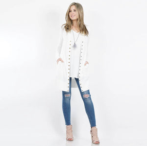 Snap Button Cardigan