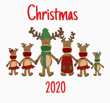 Load image into Gallery viewer, Personalized Family Ornament or Pillow Cover