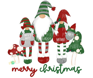 Personalized Family Ornament or Pillow Cover