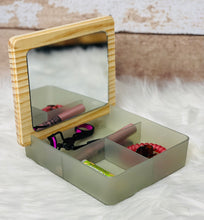 Load image into Gallery viewer, &quot;She&#39;s a little wildflower with a lot of warrior underneath&quot; beauty organizer