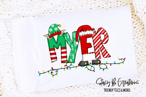 Personalized Christmas Pillow Case