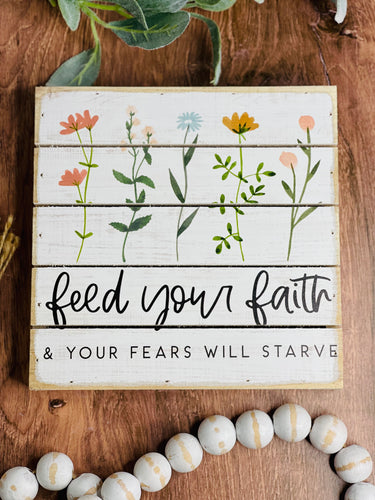 Feed your faith