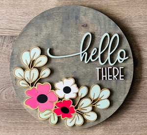 Hello There DIY Door Hanger