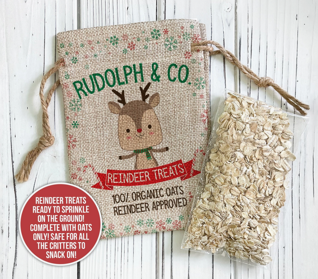 Reindeer Food Treat Bag