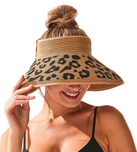 Load image into Gallery viewer, Messy Bun Beach Hat