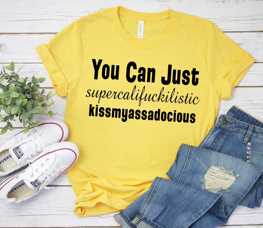 You can just......