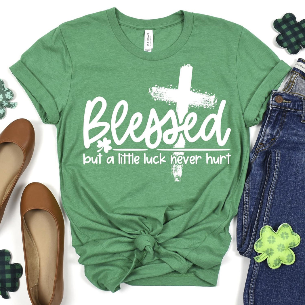 Blessed but a little luck never hurt