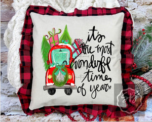 Christmas/Winter pillow covers