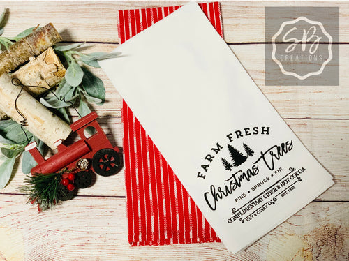 Farm Fresh Christmas Trees Set