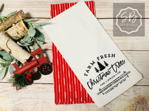 Farm Fresh Christmas Trees Set
