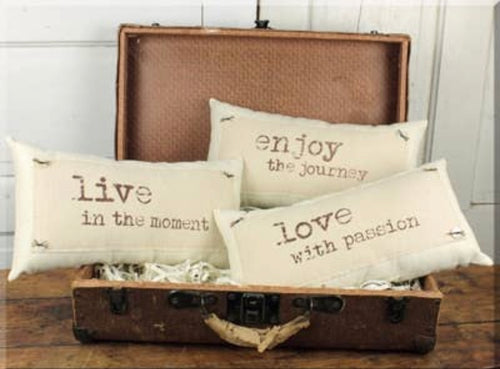 Vintage Inspirational Pillow